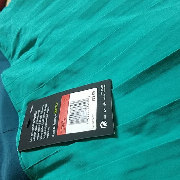 Nike dri fit emerald green skort sz lge. - Picture 9 of 10